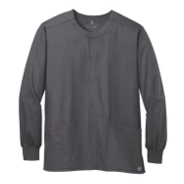 Snap Front Scrub Jacket Thumbnail
