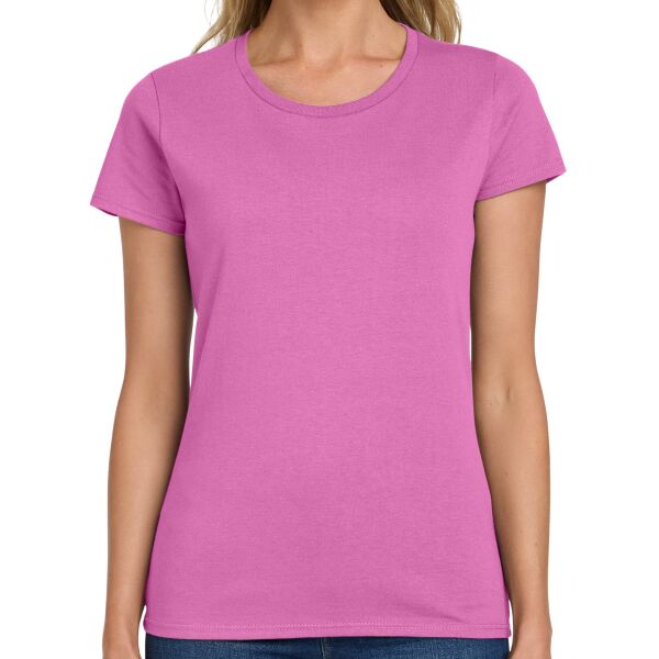 Ladies Heavy Cotton 100% Cotton T Shirt Thumbnail