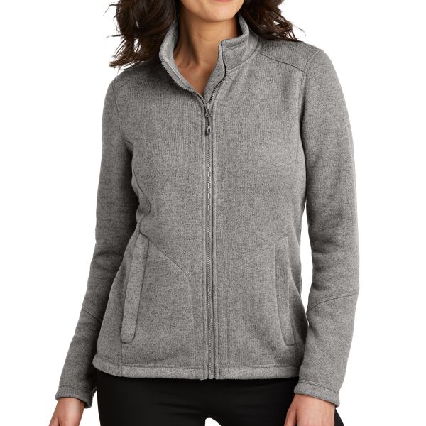 Ladies Arc Sweater Fleece Jacket Thumbnail