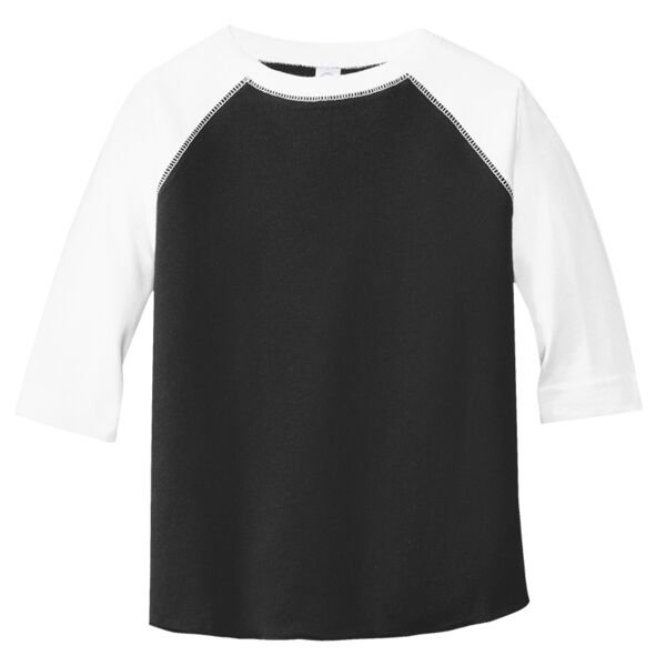 Printed Toddler Baseball Jersey Tee Thumbnail