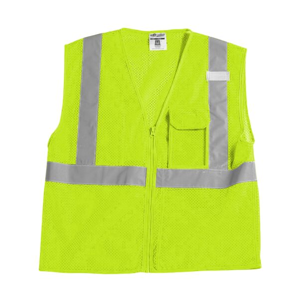 Clear ID Vest with Zipper Closure Thumbnail